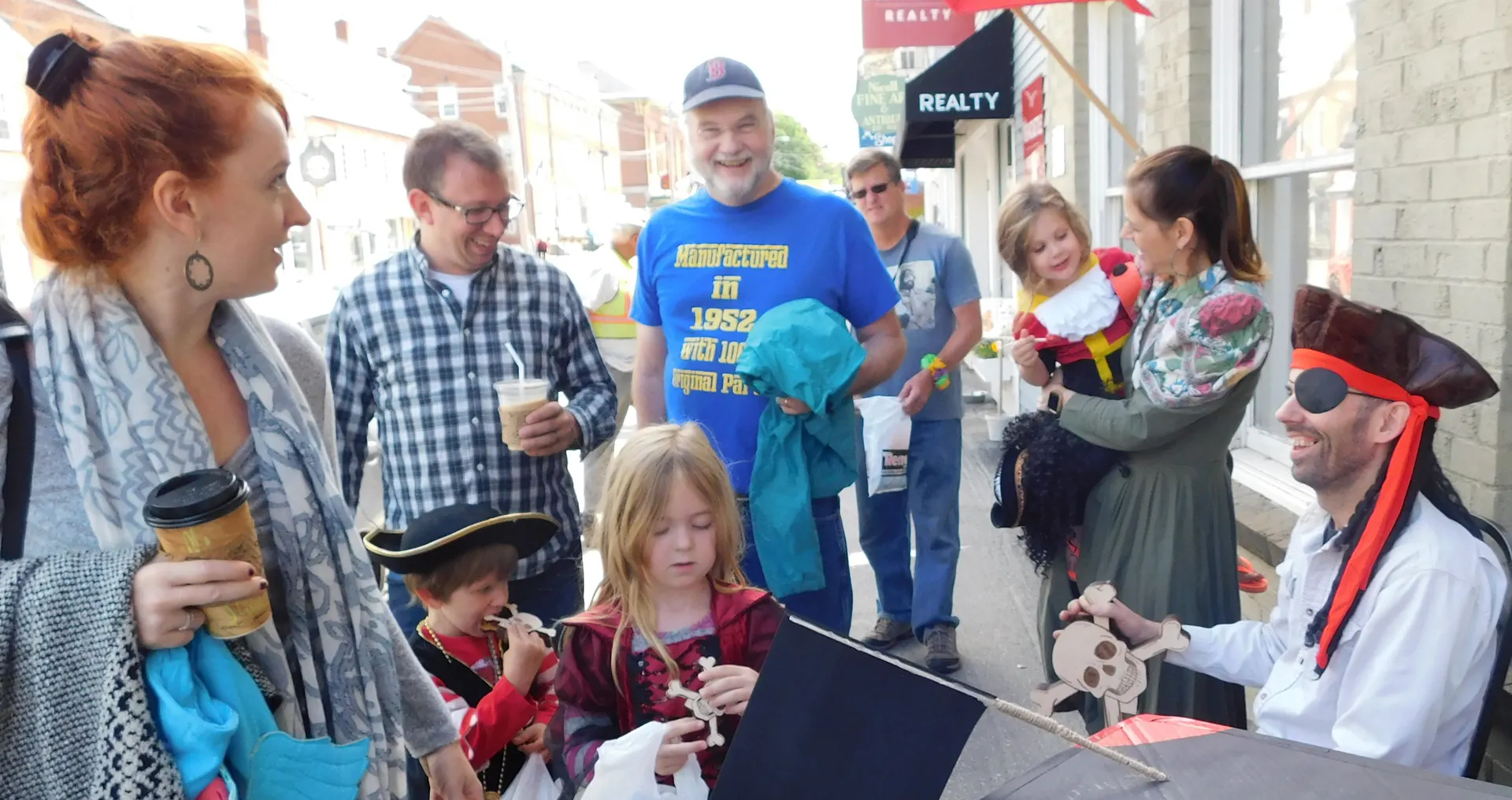 Kid Pirates Costume Parade